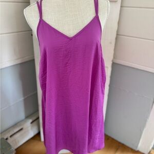 Vibrant Purple Slip Dress